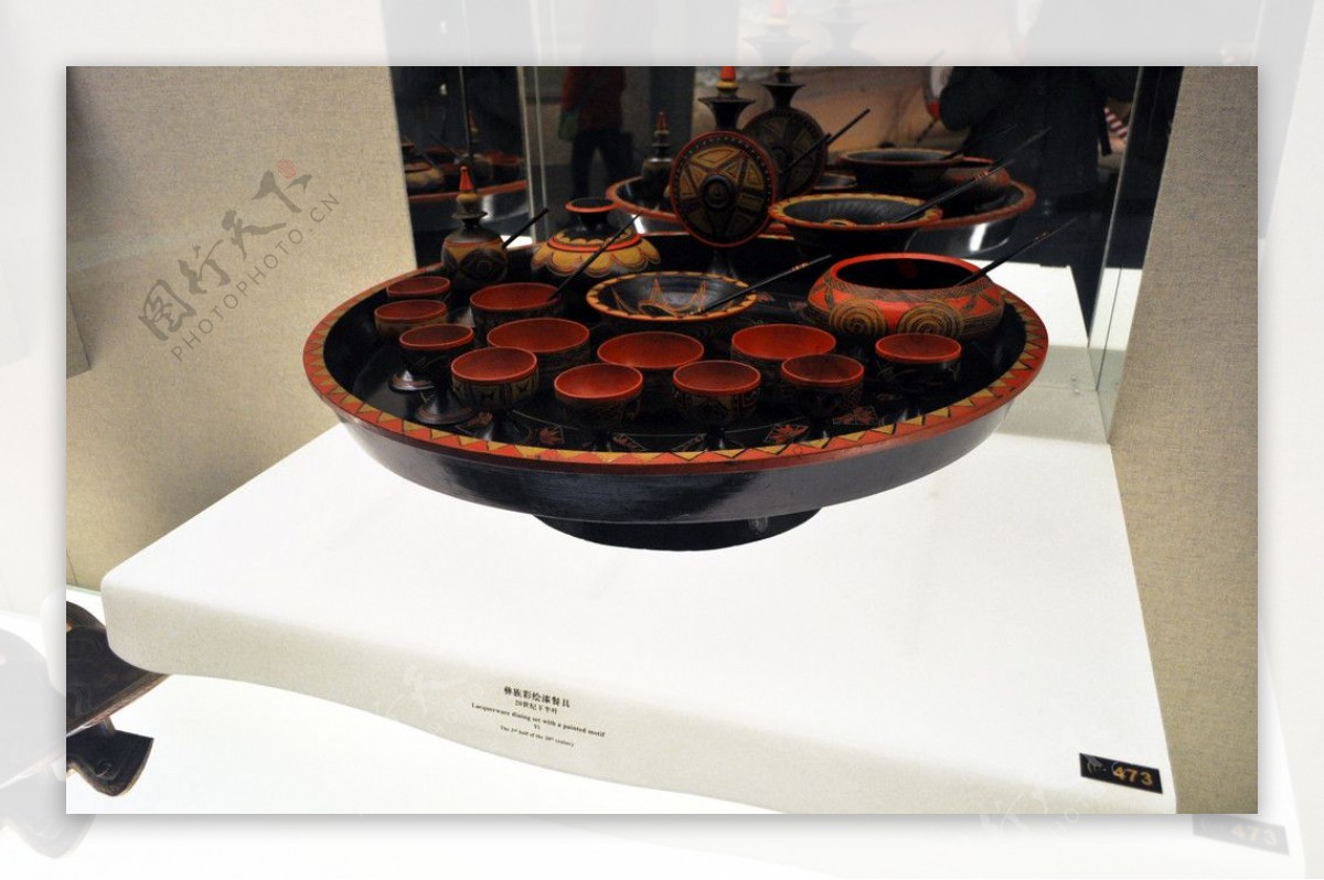 上海博物馆茶具展示图片