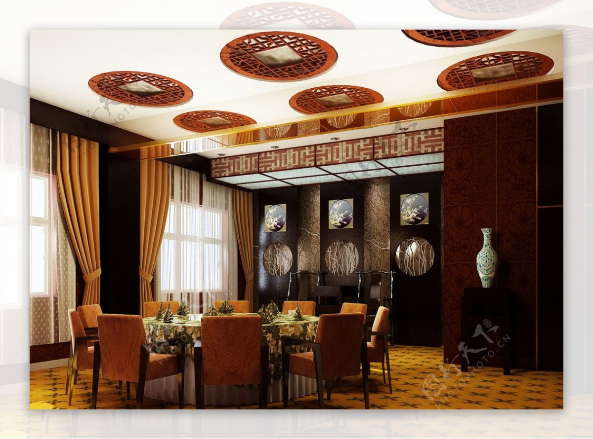 中式酒店图片