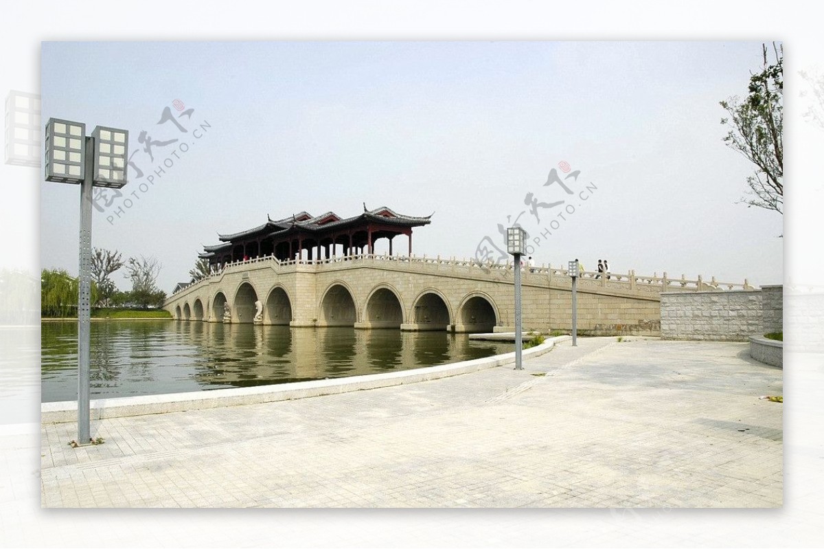 苏州廊桥桥梁拱桥图片