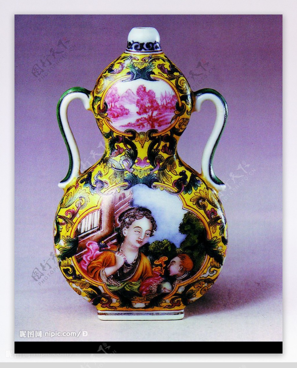 葫芦状花瓶图片