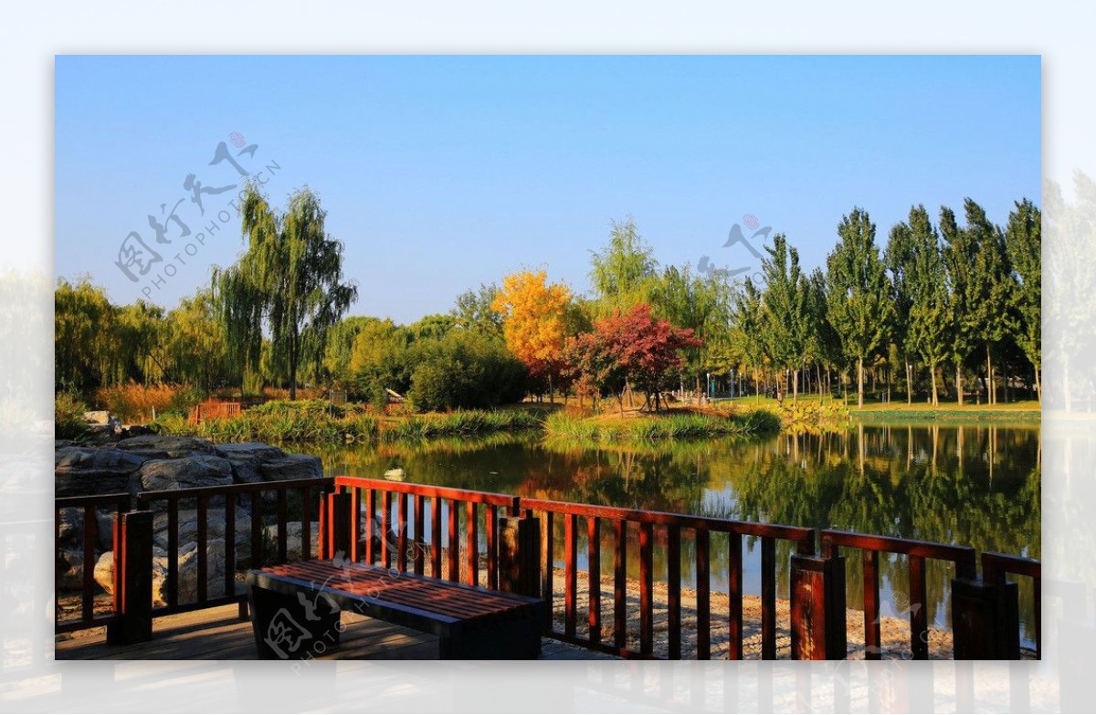 北京海淀公园图片