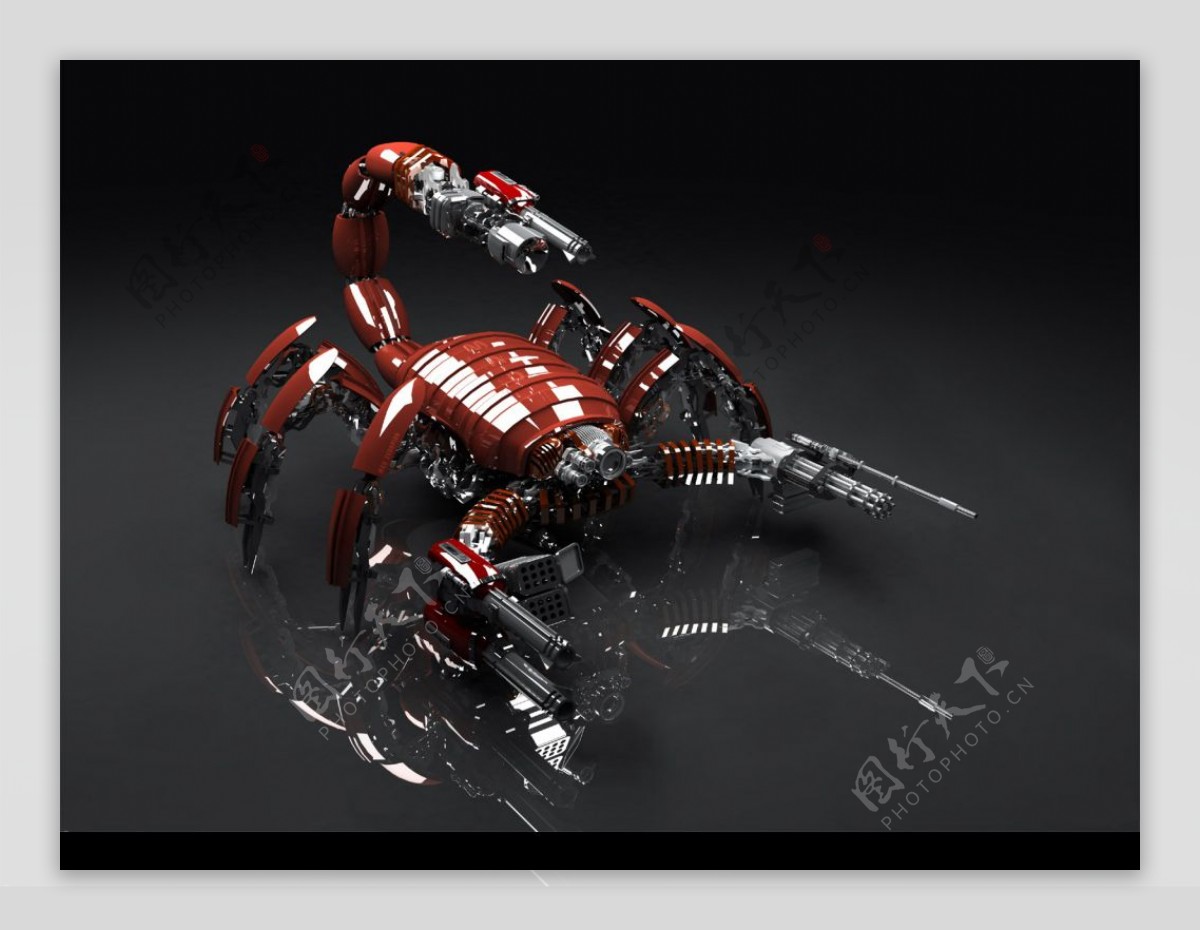 机械蝎子图片