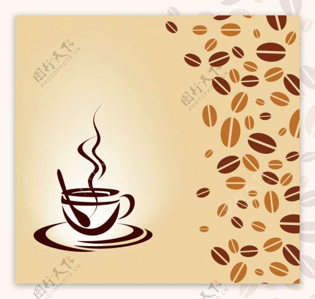 咖啡coffee菜单模板图片