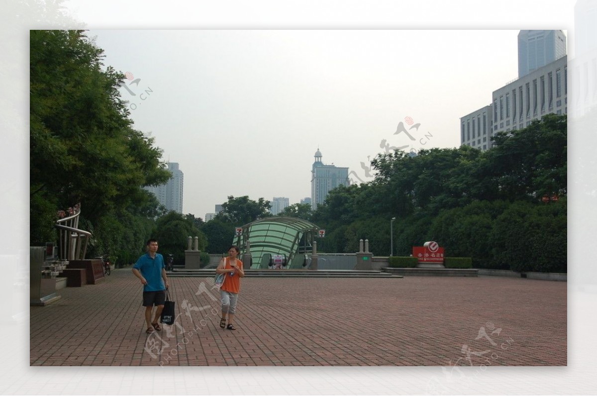 上海市中心照片图片