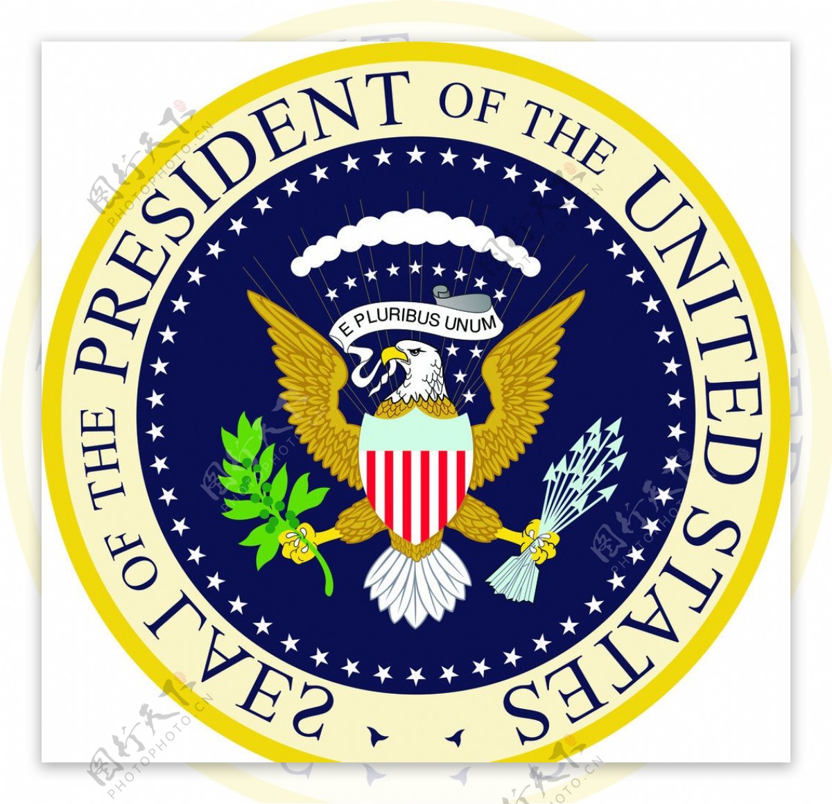 总统徽章图片