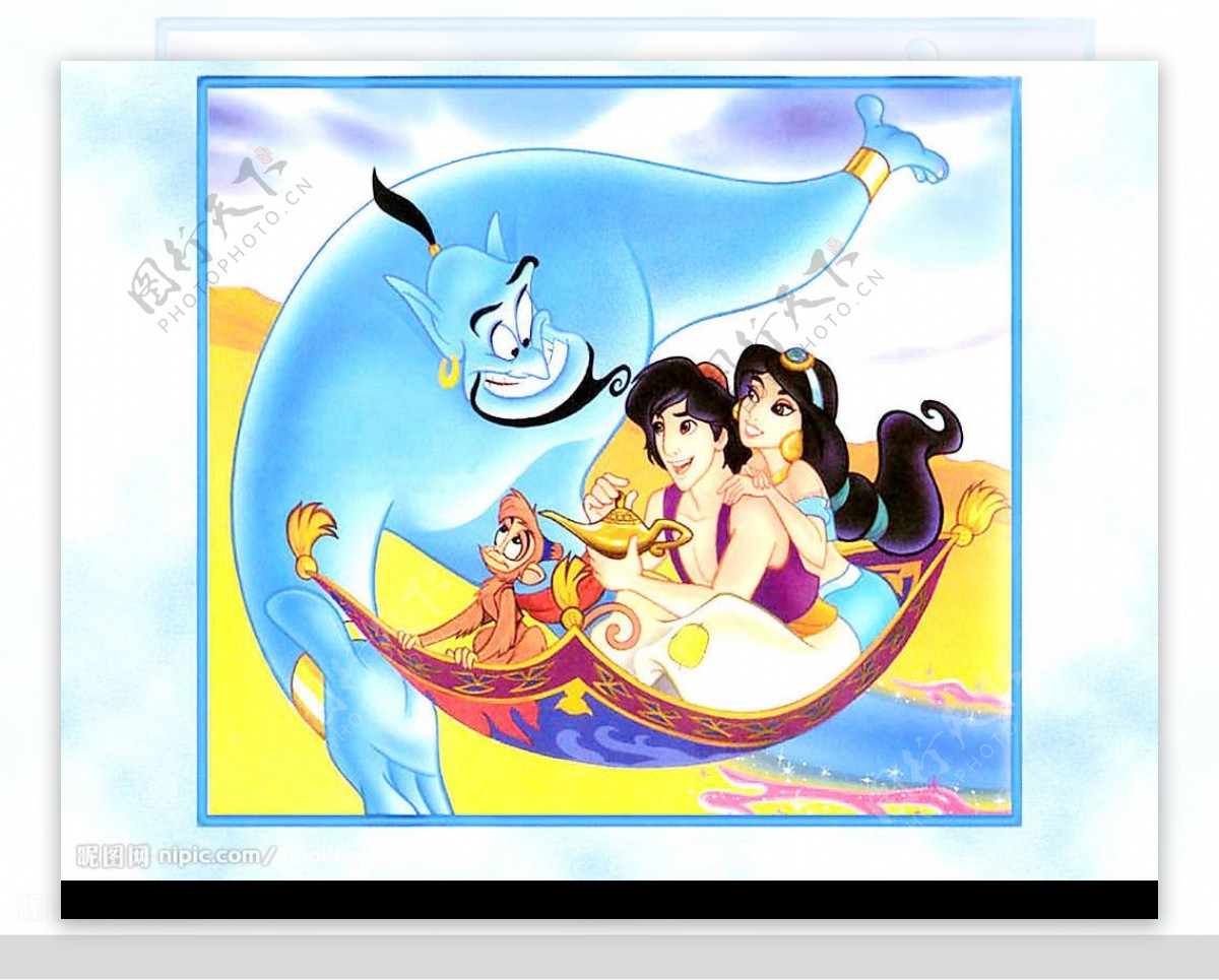Aladdin and the magic lamp阿拉丁神灯|插画||南LJN - 原创作品 - 站酷 (ZCOOL)