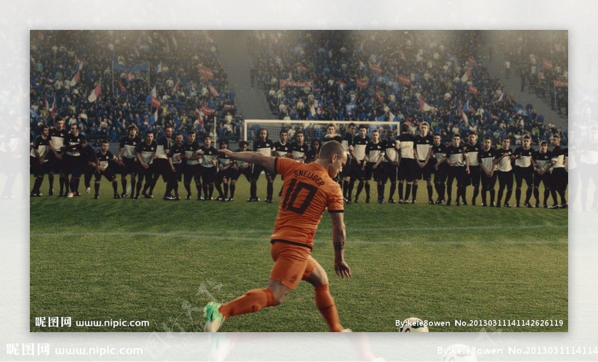 NIKE足球系列广告宣传平面图片