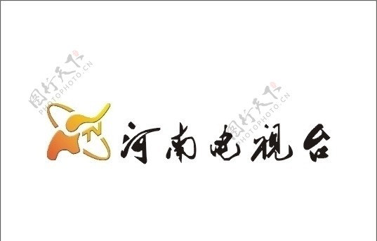 河南电视台标志标志为位图图片