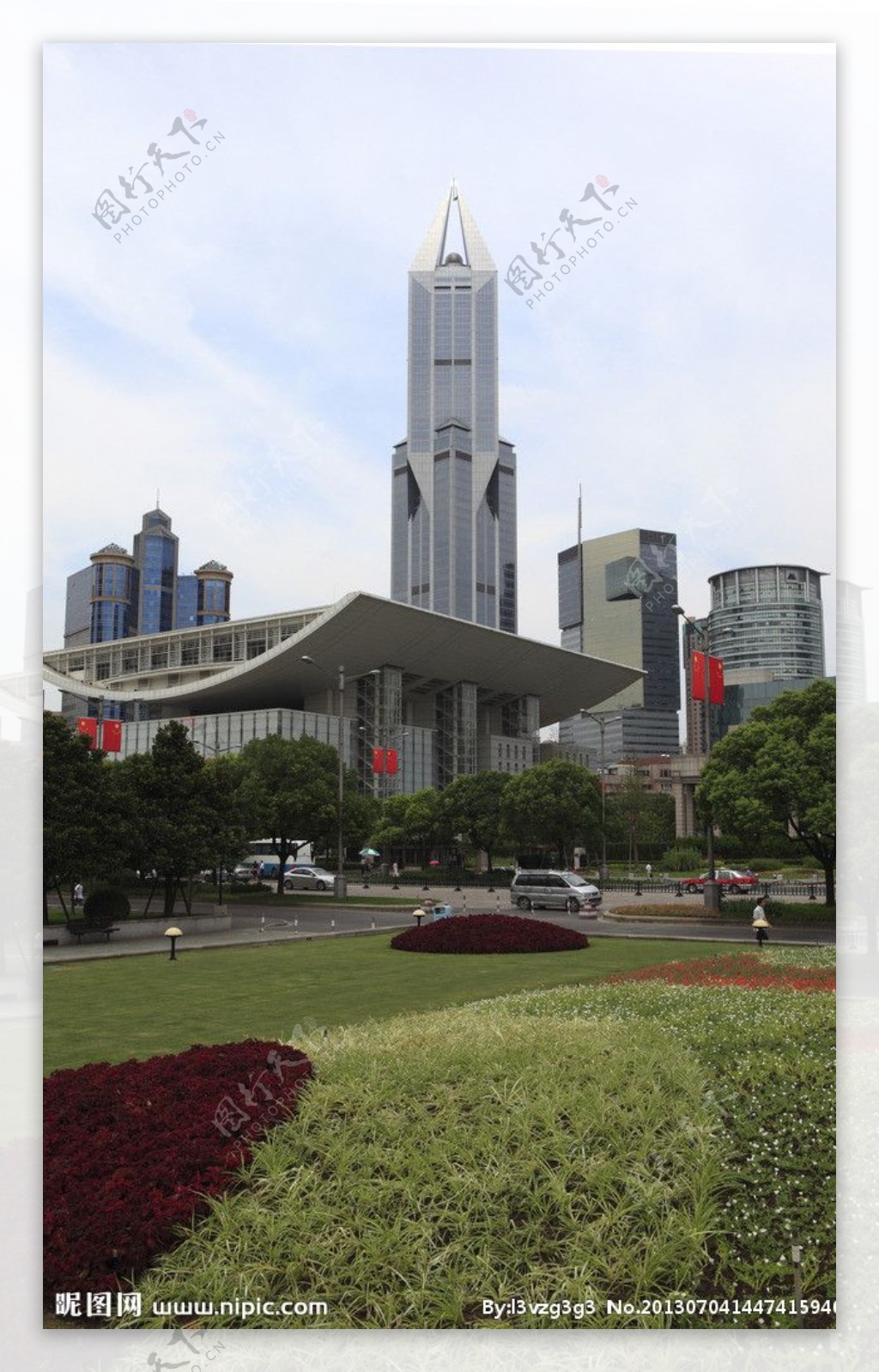 上海明天广场图片