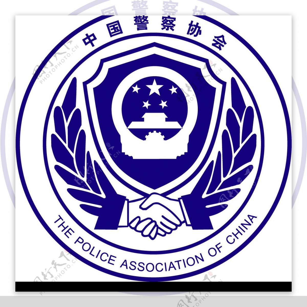 中国警察协会标图片