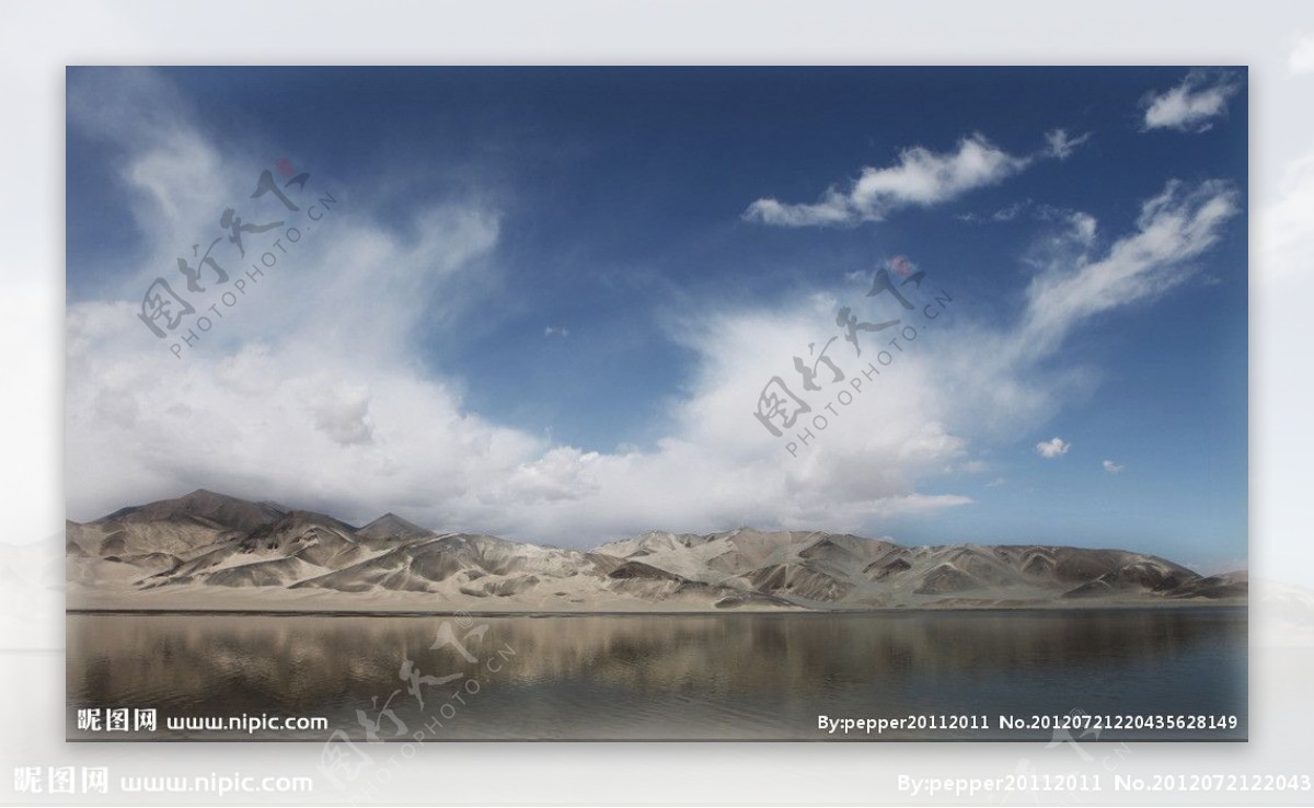 沙山沙湖风景图片