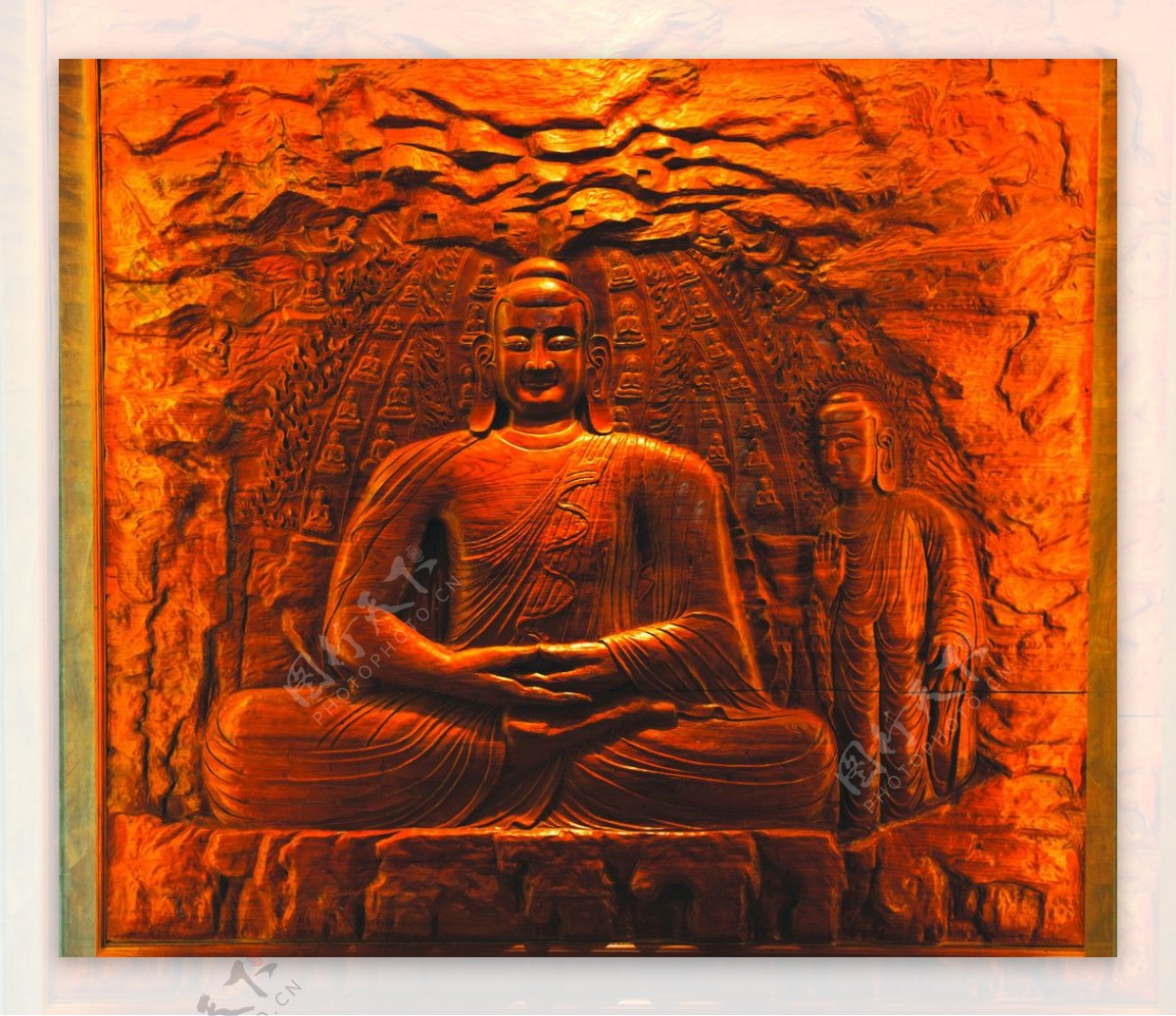 佛主雕像图片