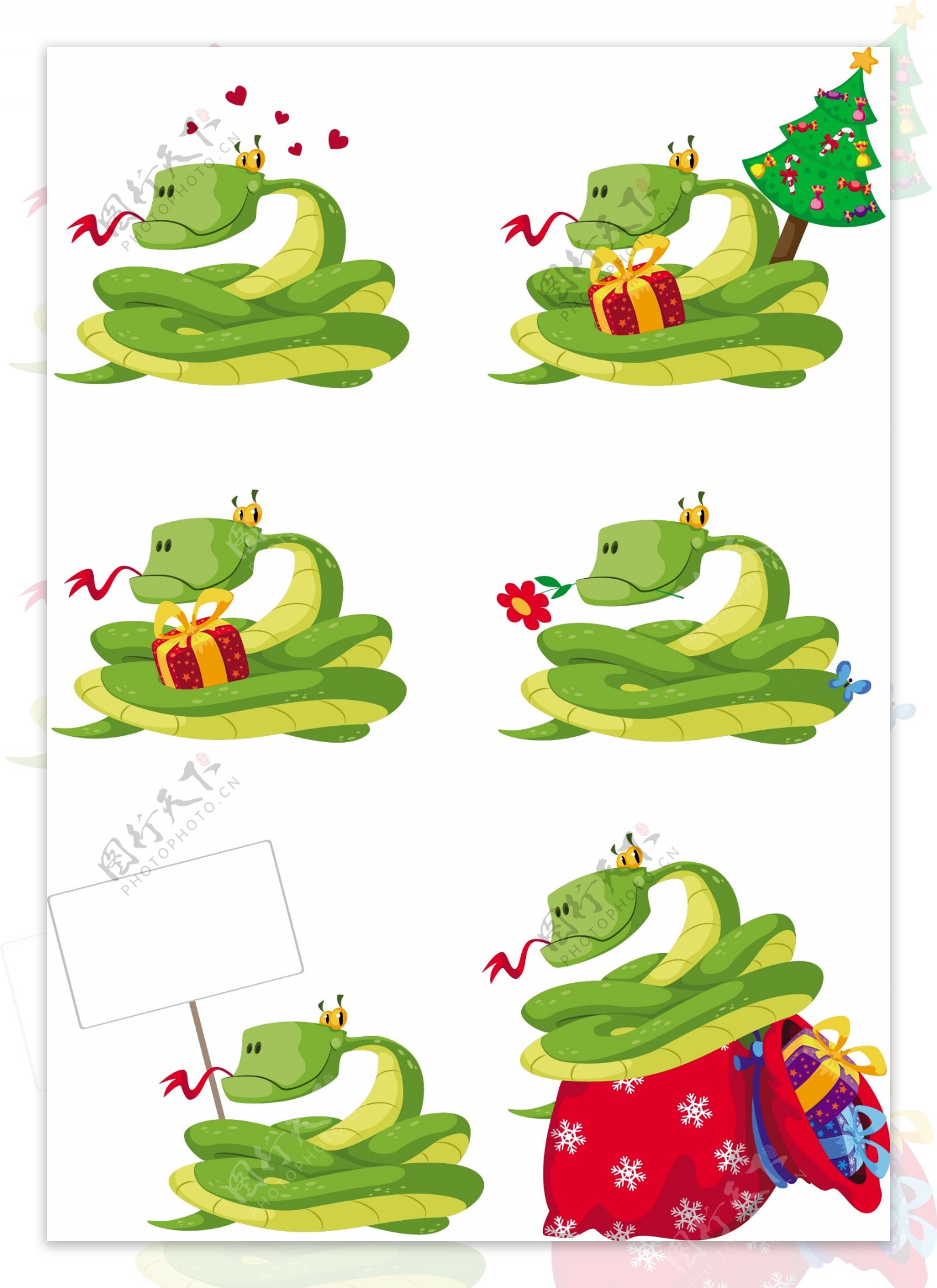 蛇卡通矢量素材插画图片设计图__野生动物_生物世界_设计图库_昵图网nipic.com