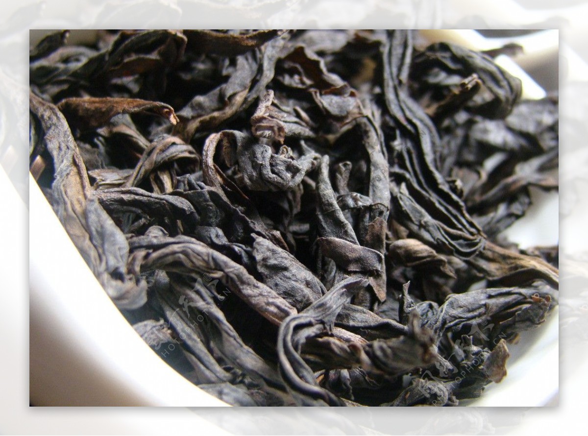 武夷山熟香型大红袍茶干细节图图片
