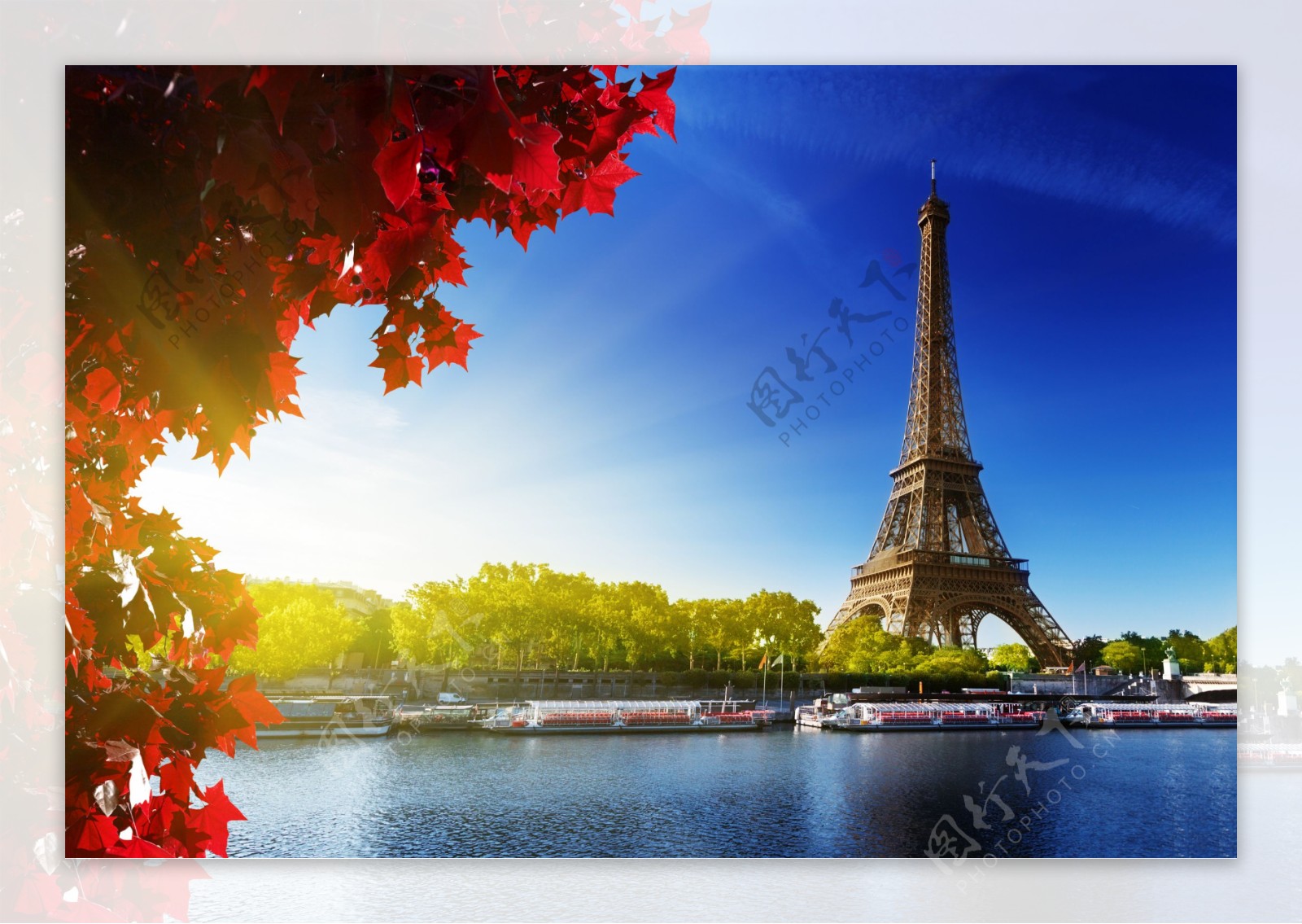 巴黎铁塔艾菲尔铁塔图片
