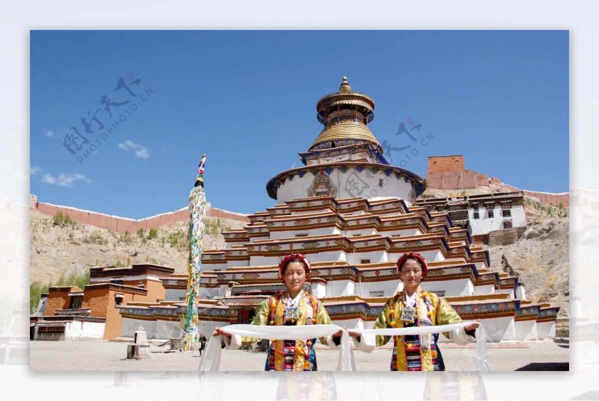西藏日喀则江孜江孜宗山02图片