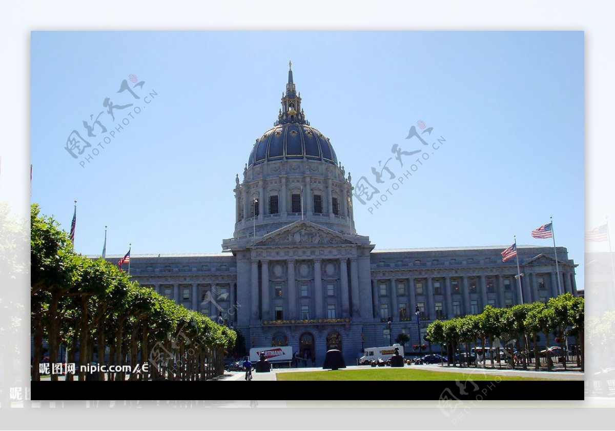 旧金山市政大楼图片