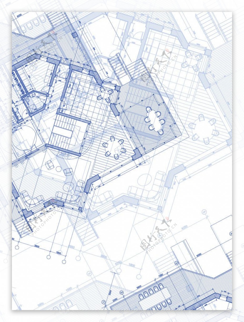 城市建筑工程设计图图片