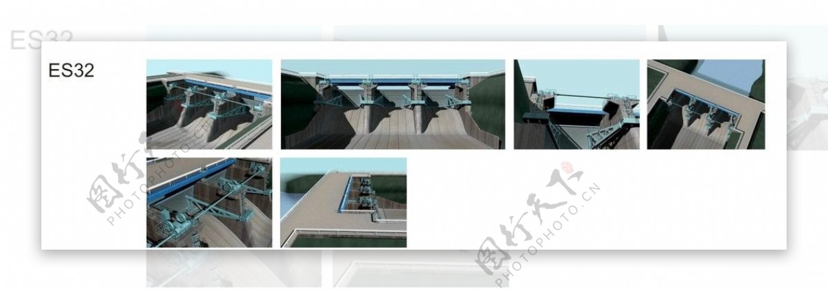 大坝蓄水发电图片