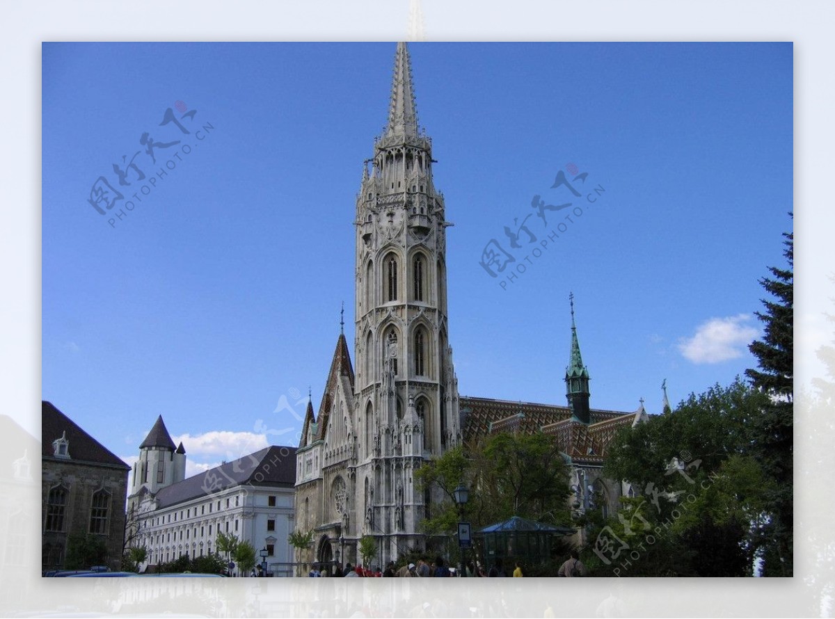 匈牙利马加什教堂图片