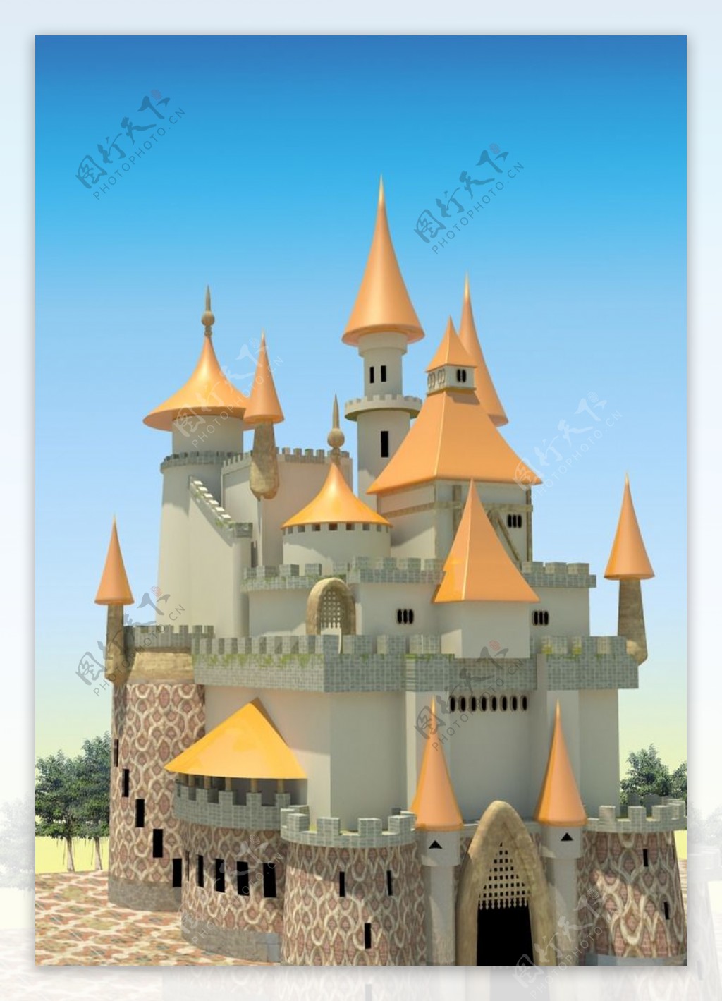 小城堡图片