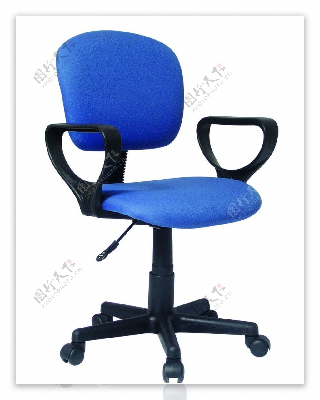 蓝椅子图片