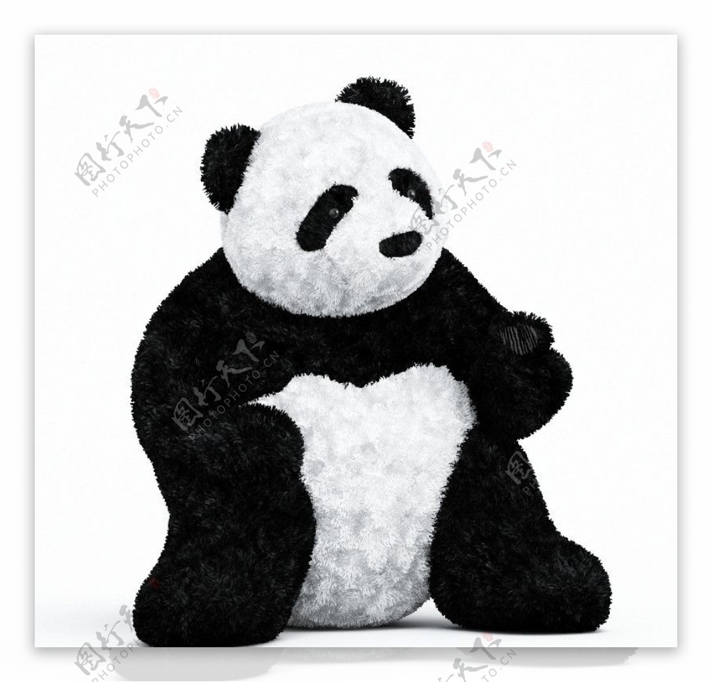 熊猫毛绒玩具图片