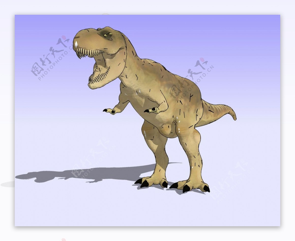 恐龙3D模型图片
