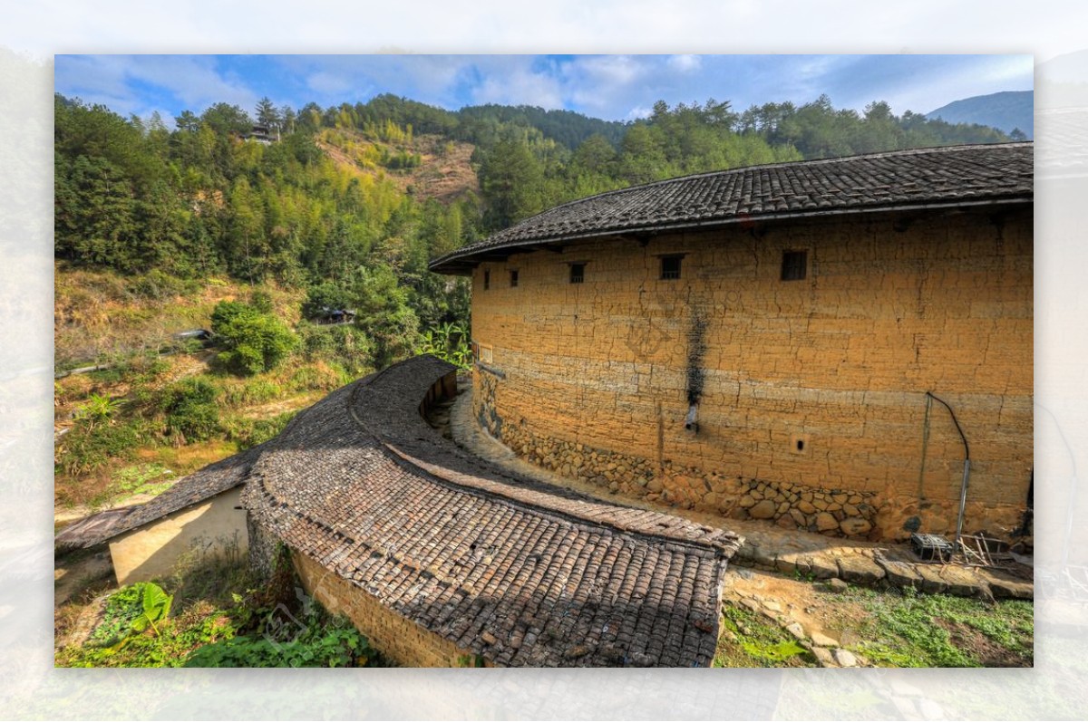 永定初溪土楼群图片