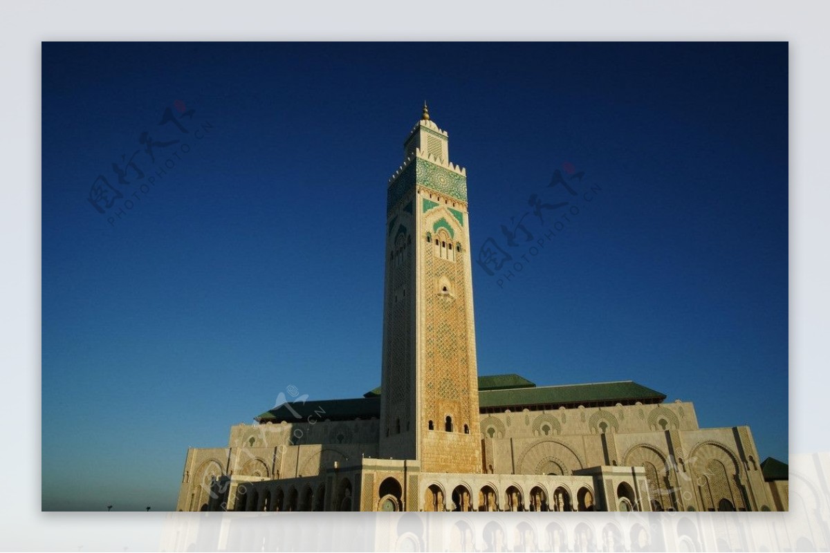 摩洛哥清真寺建筑图片