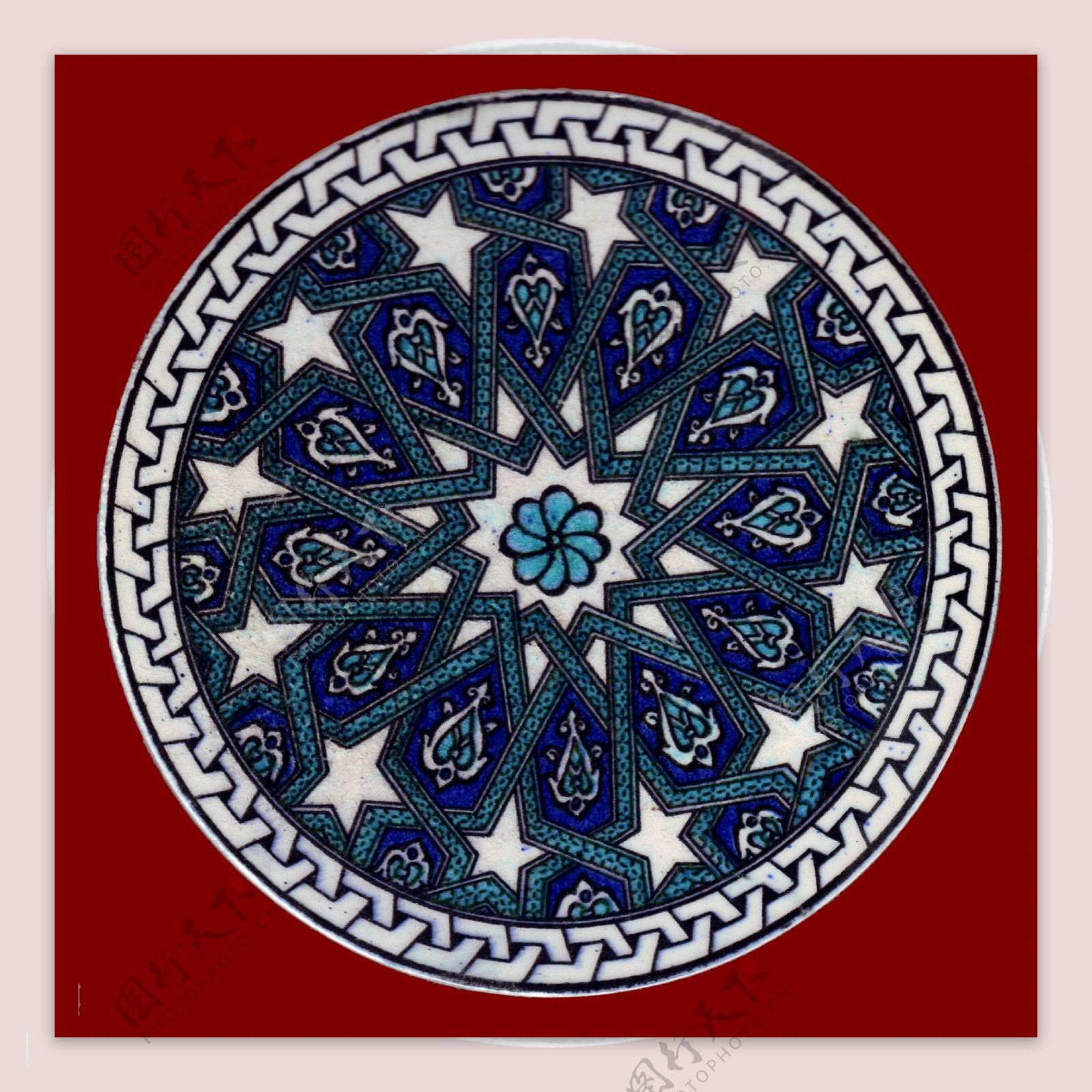 土耳其瓷盘图片