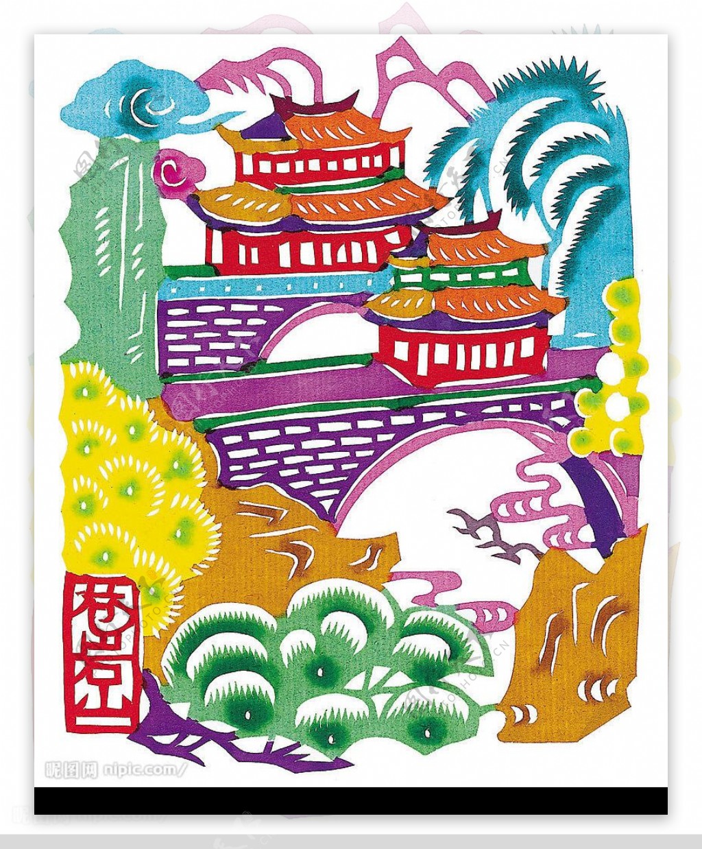 中华传统剪纸共计160张图片