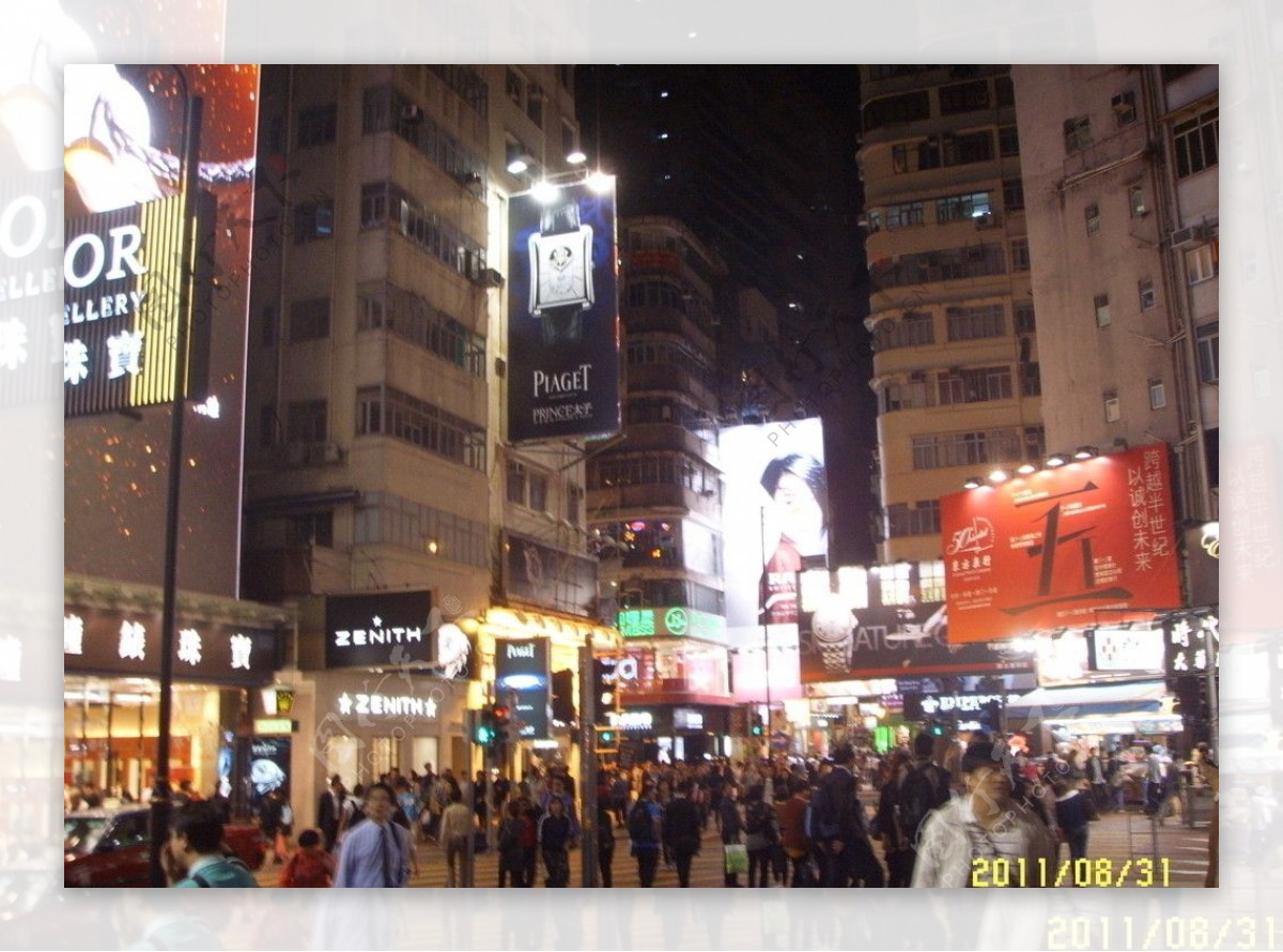 香港夜景之一图片