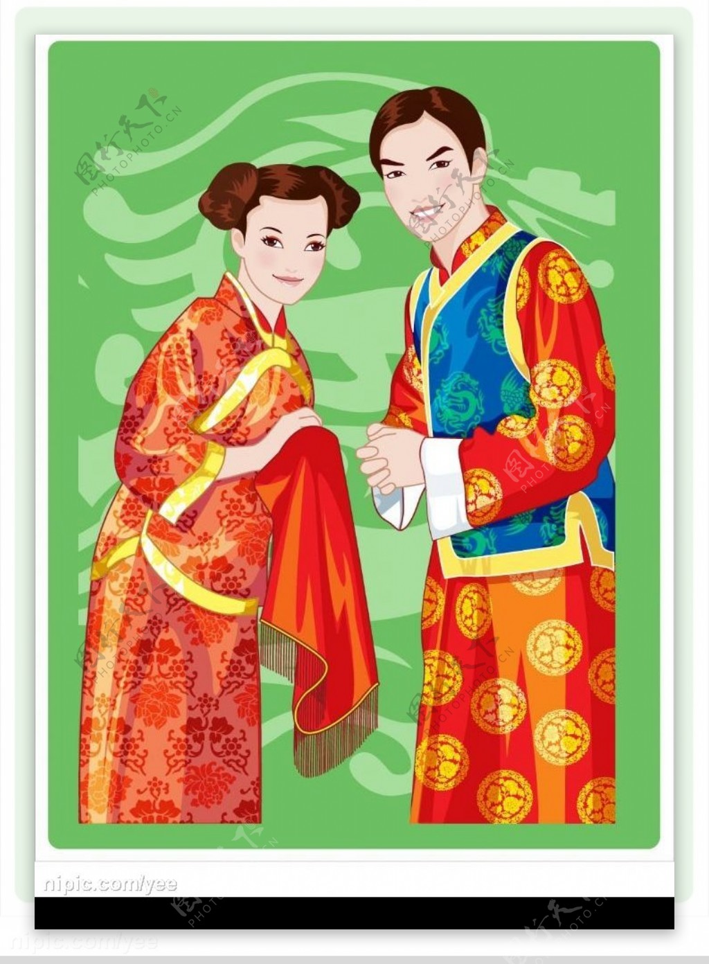 中国传统婚礼图片
