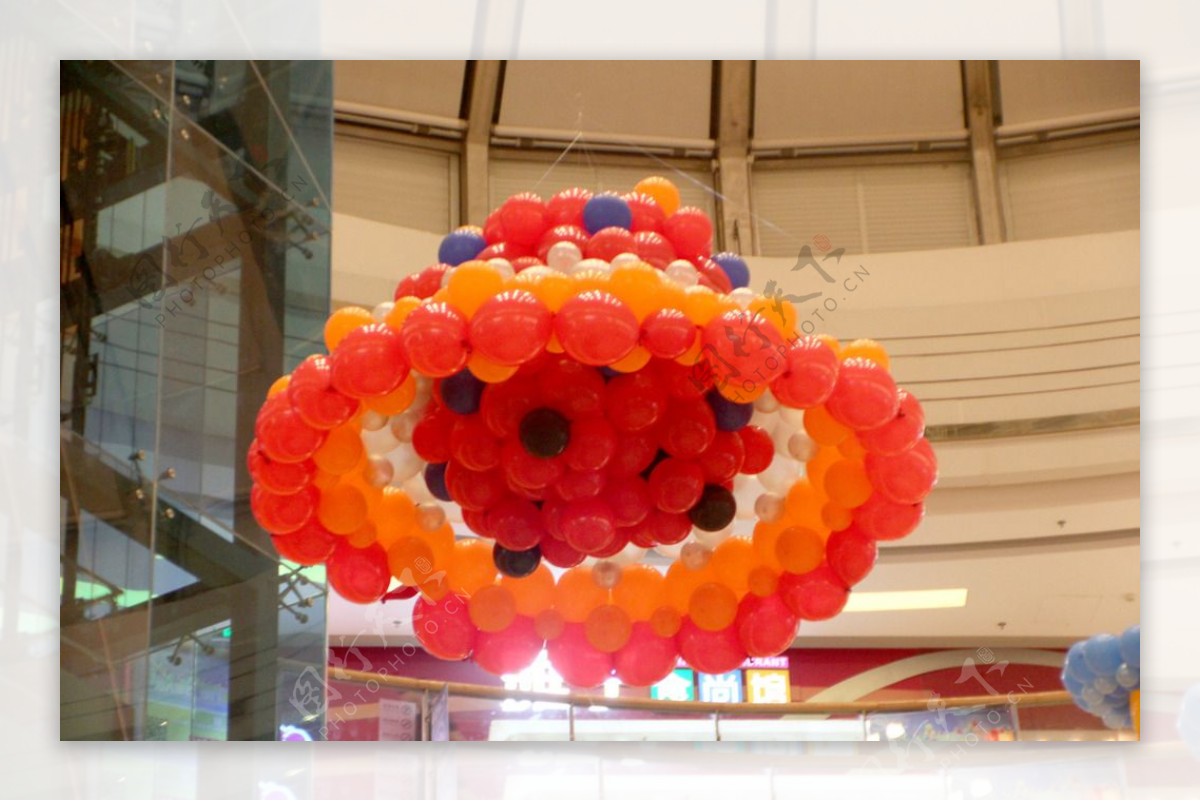 飞碟造型气球图片