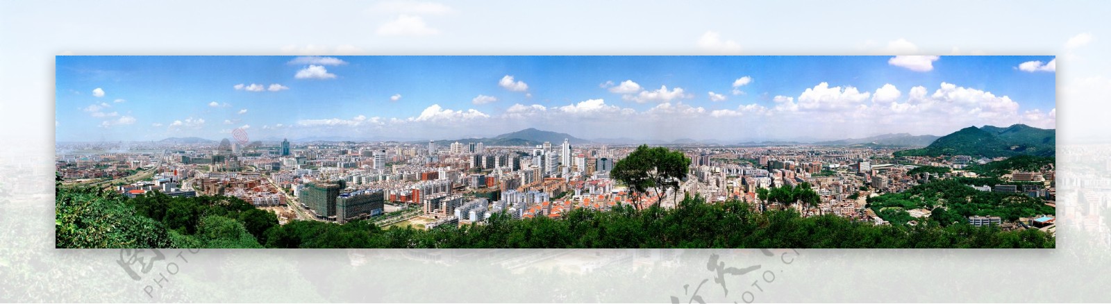 城市全景图图片