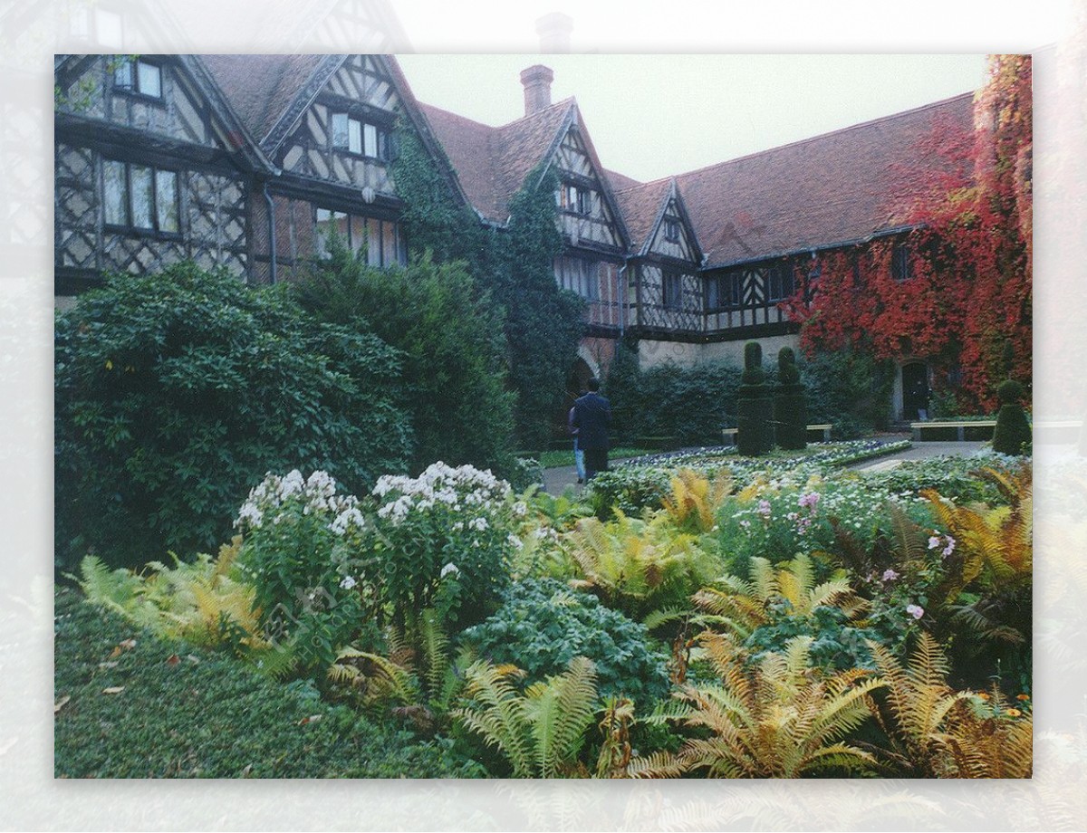 欧洲花园式建筑图片