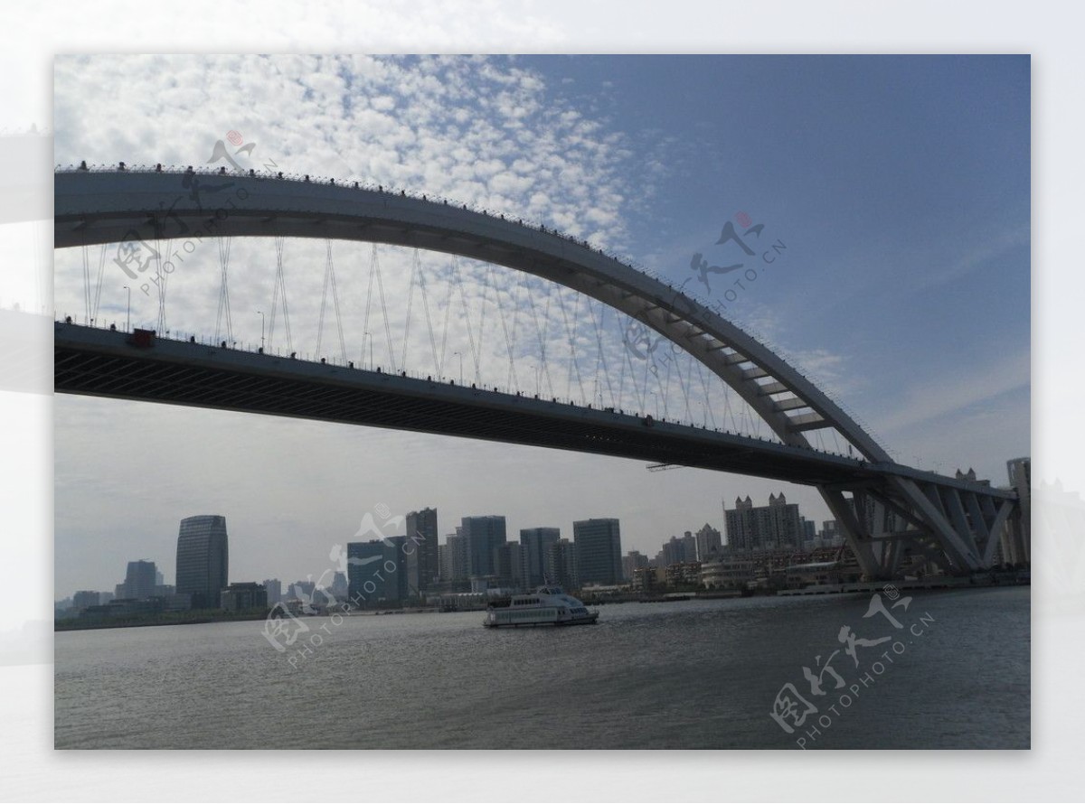上海卢浦大桥图片