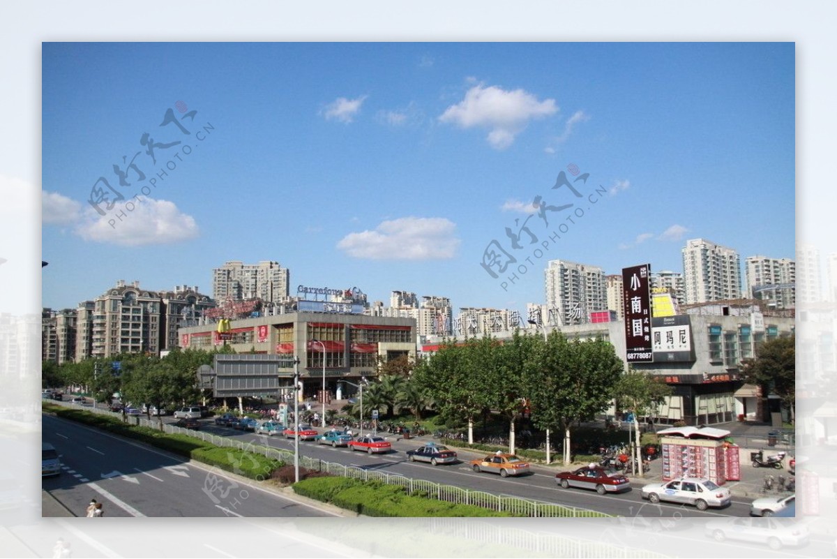 上海联洋证大大拇指广场全景图片