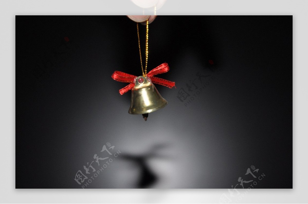 铃铛圣诞蝴蝶结图片