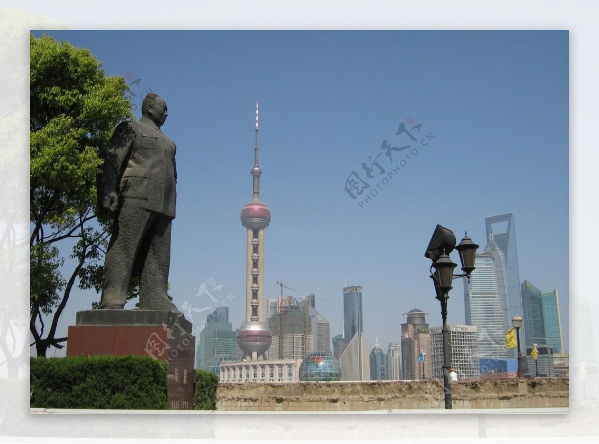 上海外滩陈毅广场图片