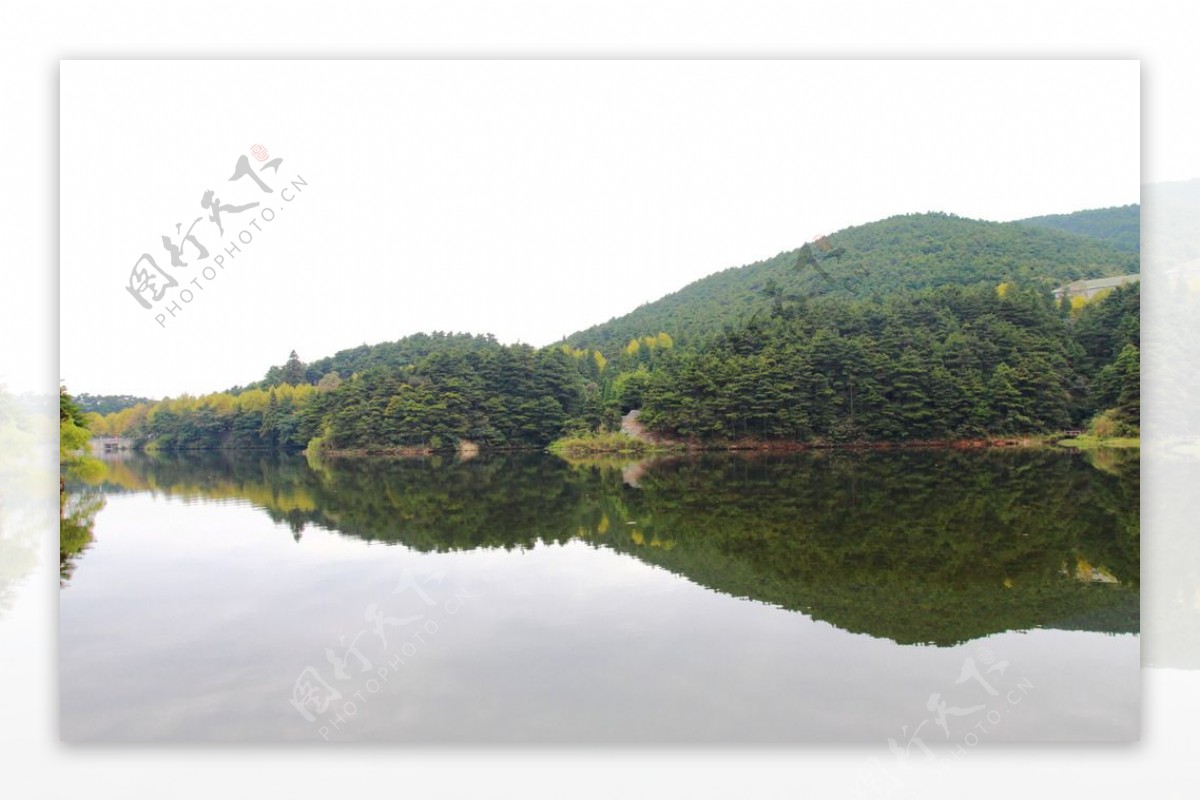庐山风景如琴湖图片