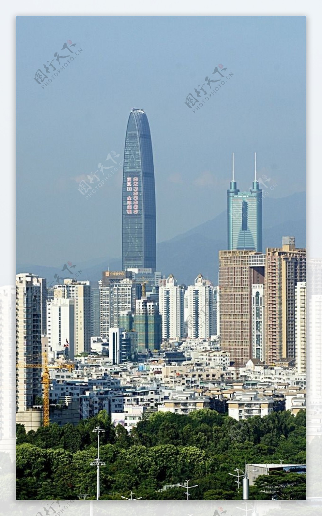深圳摩天大楼图片
