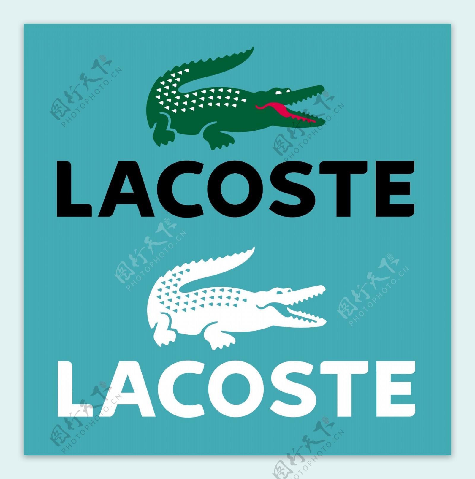 LACOSTE法国鳄鱼标识ai文件图片