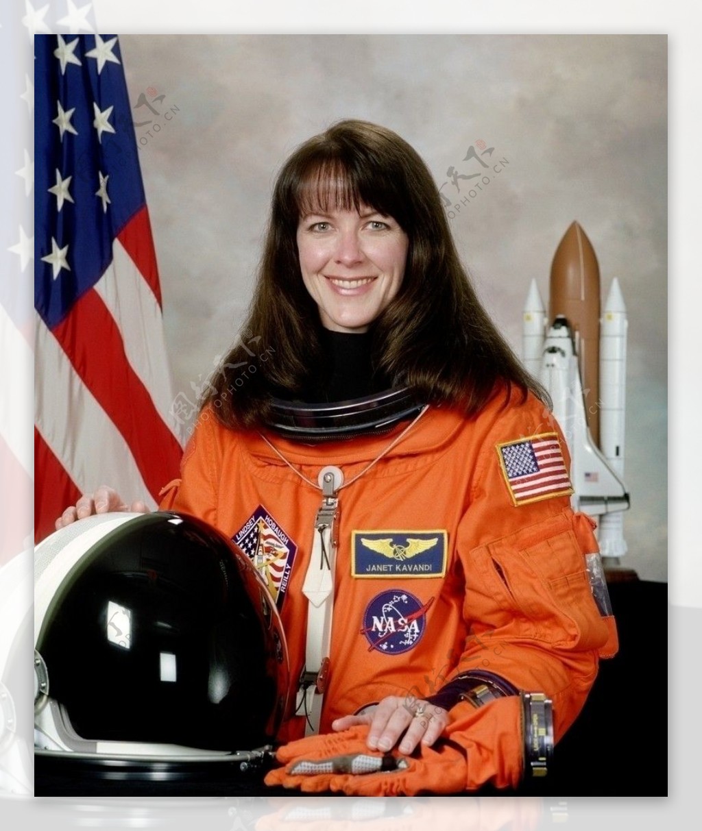 第104次太空任务专家珍尼特183卡瓦迪图片