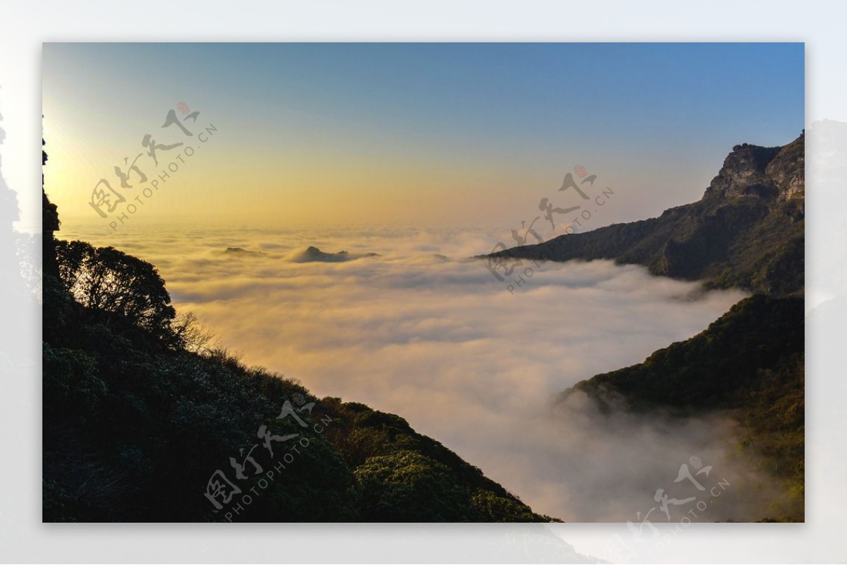 梵净山风景图片