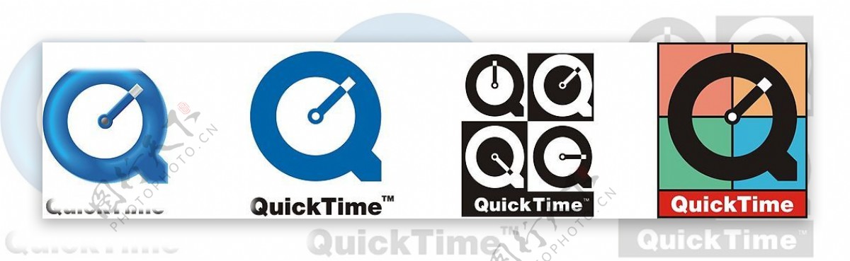 QuickTime苹果播放器矢量图标标志LOGO图片