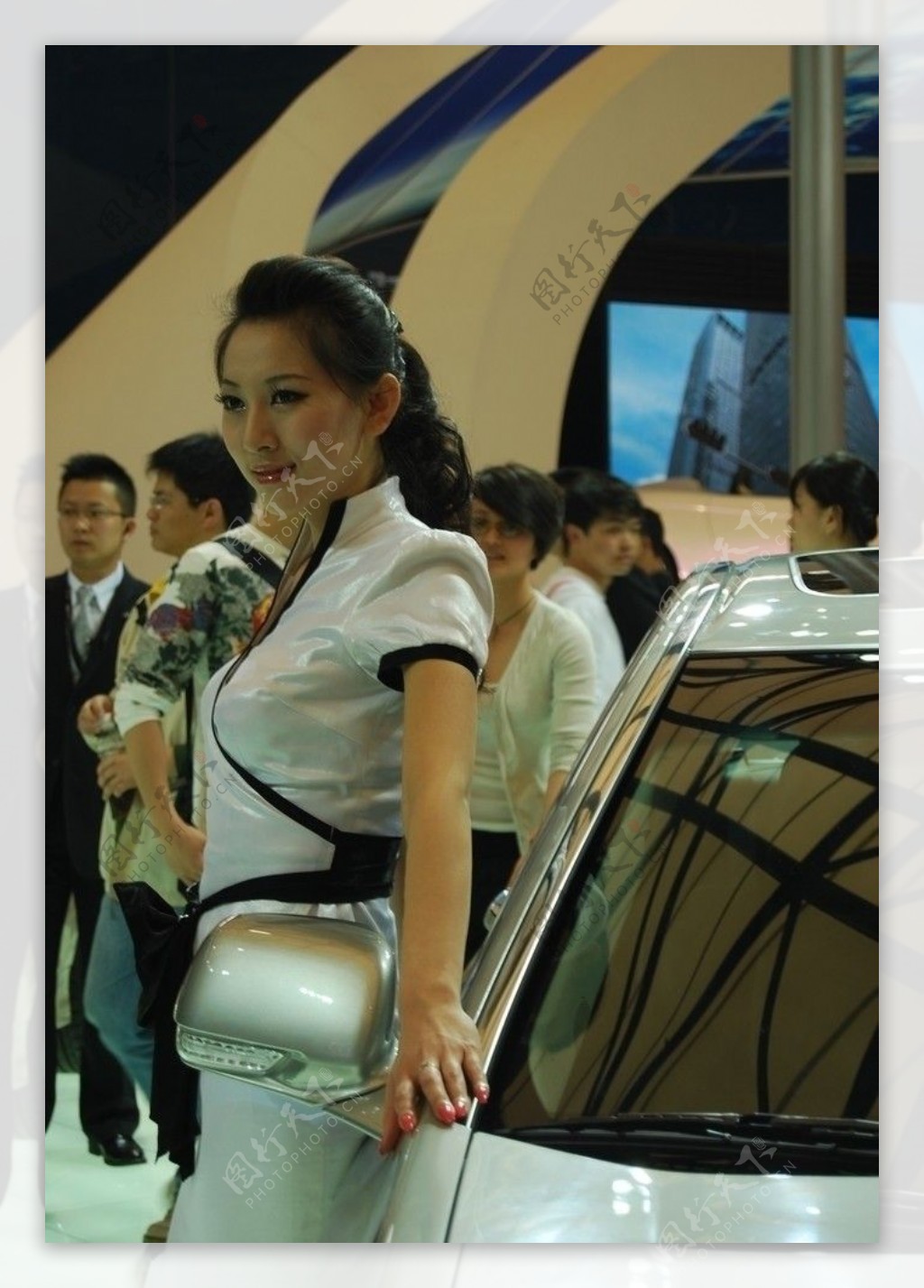 北京车展模特图片