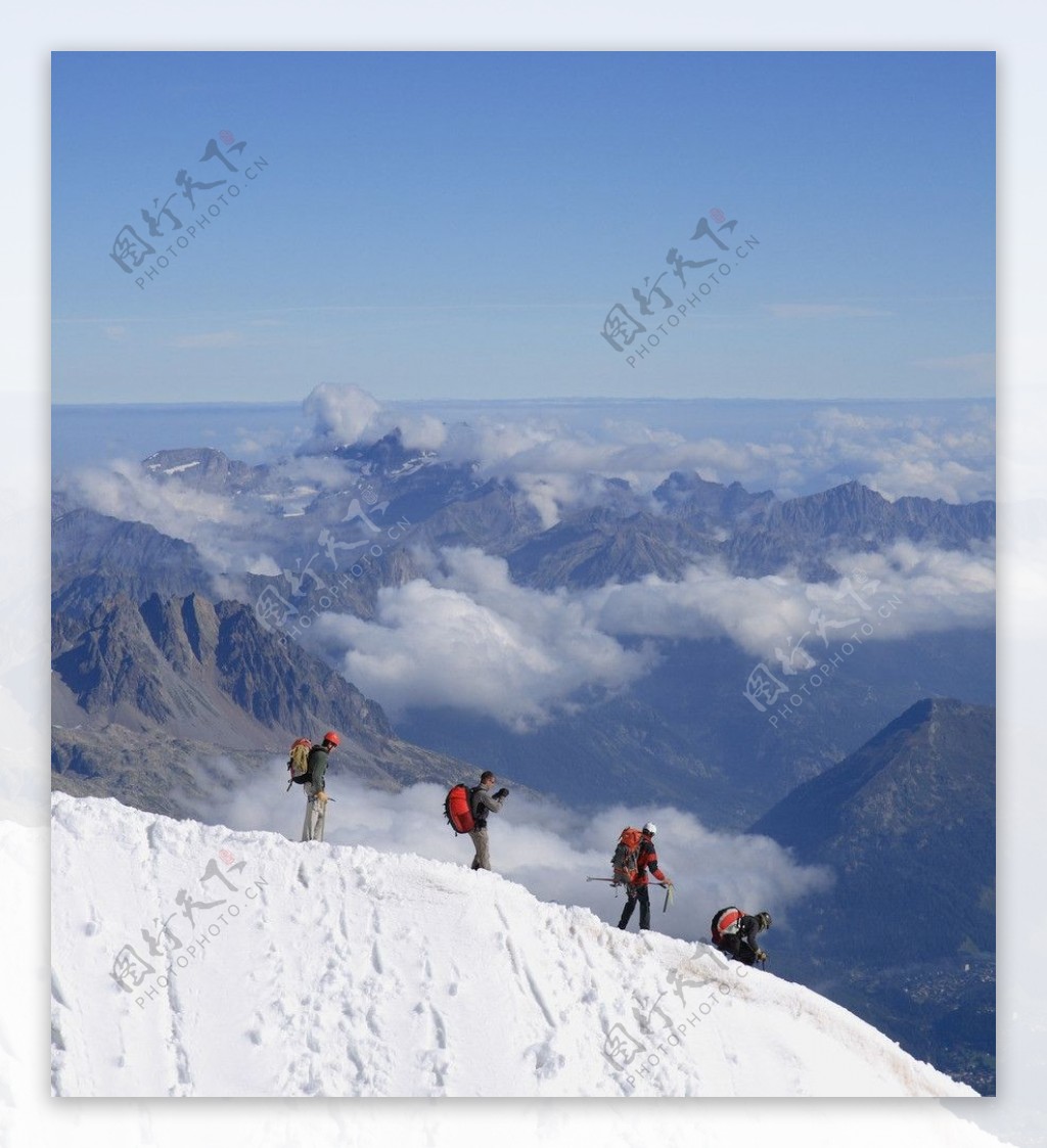 登山图片