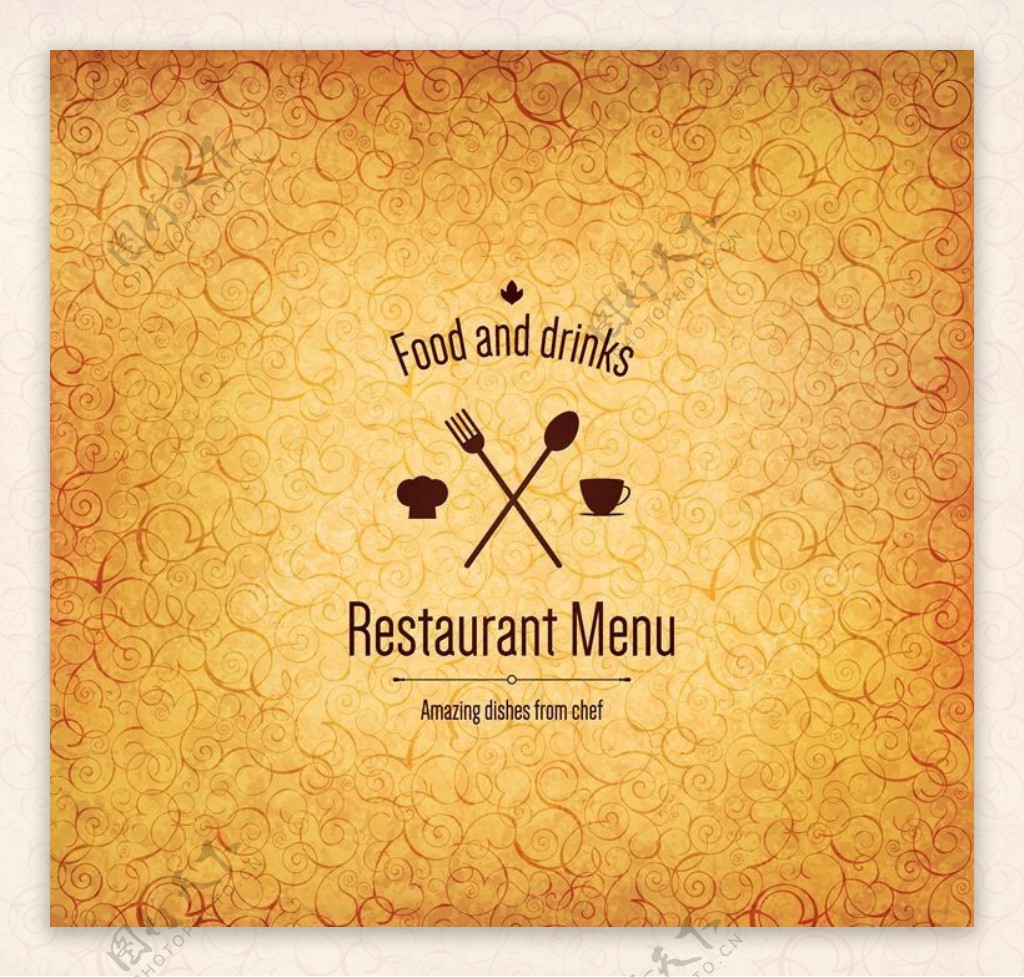 饭店餐饮菜单menu图片